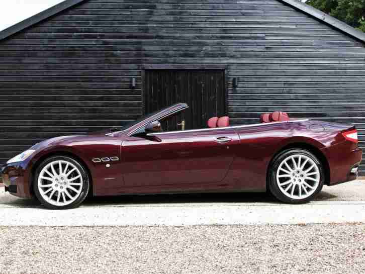 Maserati Grancabrio FULL SERVICE HISTORY - 37,000 Miles PETROL AUTOMATIC 2010/10
