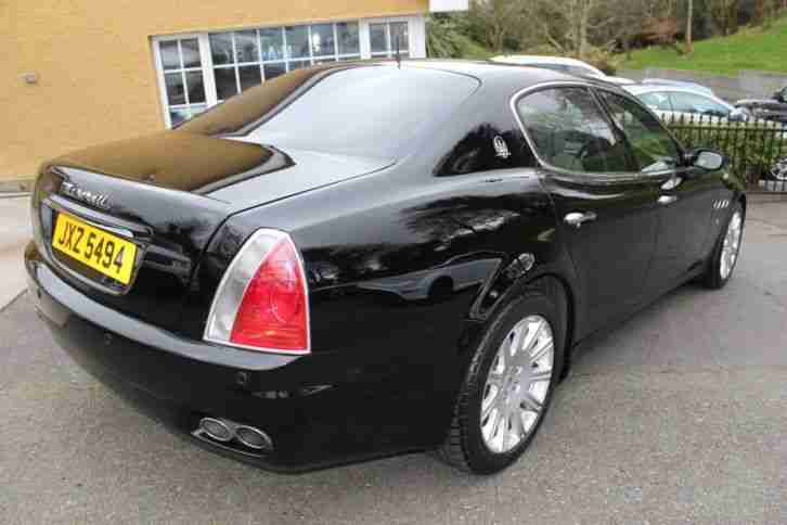 Maserati Quattroporte 2005 best colour combination Black with Cream interior