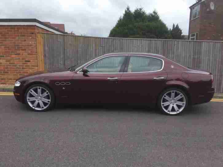 Maserati Quattroporte 4.2 LHD LEFT HAND DRIVE 5dr 2006 ONLY 35K UK REG