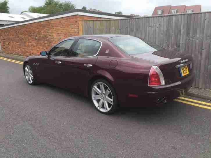 Maserati Quattroporte 4.2 LHD LEFT HAND DRIVE 5dr 2006 ONLY 35K UK REG