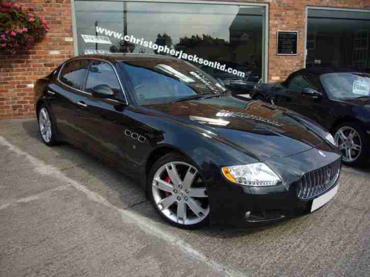 Maserati Quattroporte 4.7 auto S Nero 2009 09 27400 miles