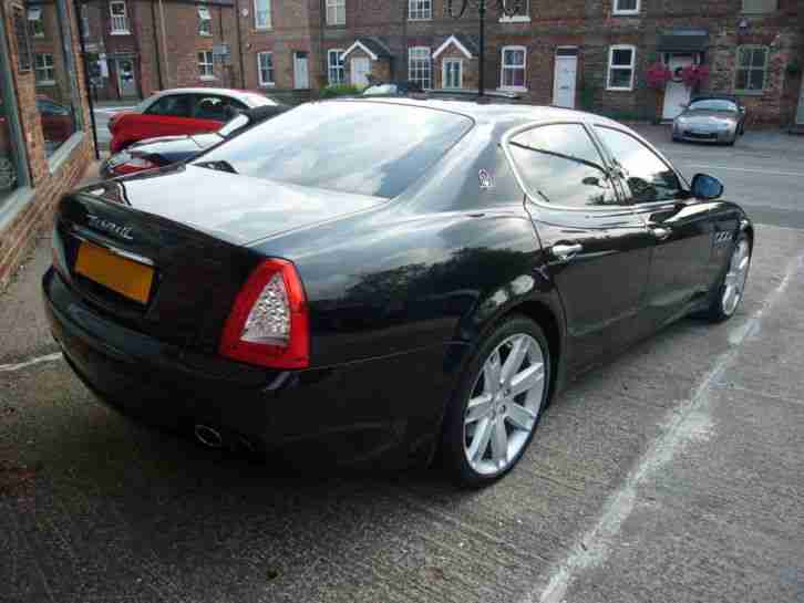 Maserati Quattroporte S 4.7 auto 2009 09 Nero 27400 miles