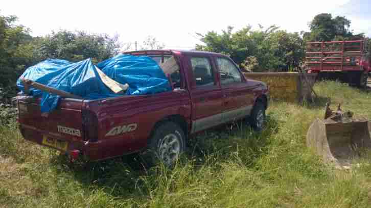 Mazda 4x4 b2500 Pick-up Spares or repairs