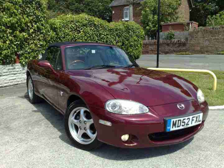 Mazda MX-5 1.8i Montana 2003 red