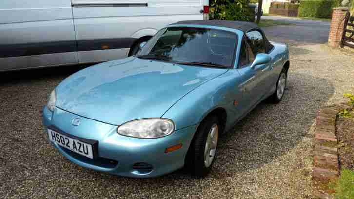 Mazda MX 5 soft top cabriolet 1.8 get ready for the summer New MOT