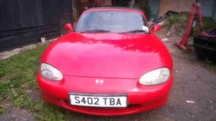 Mazda MX5 1.6 Convertible Petrol Red