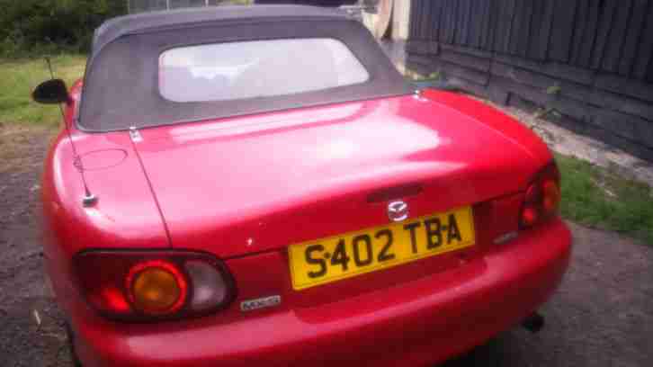 Mazda MX5 1.6 Convertible Petrol Red