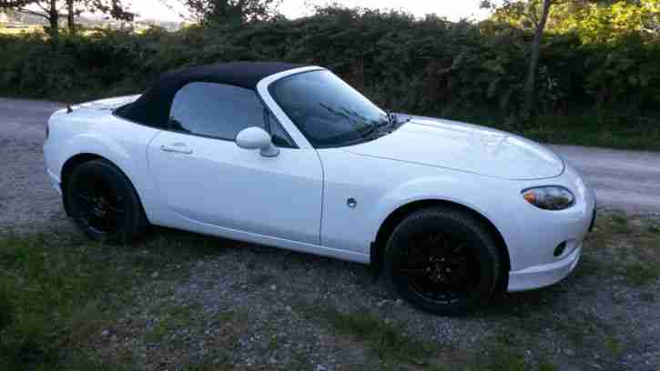 Mazda MX5 1.8 Mk3 2006 Rare car in Frozen White 47K