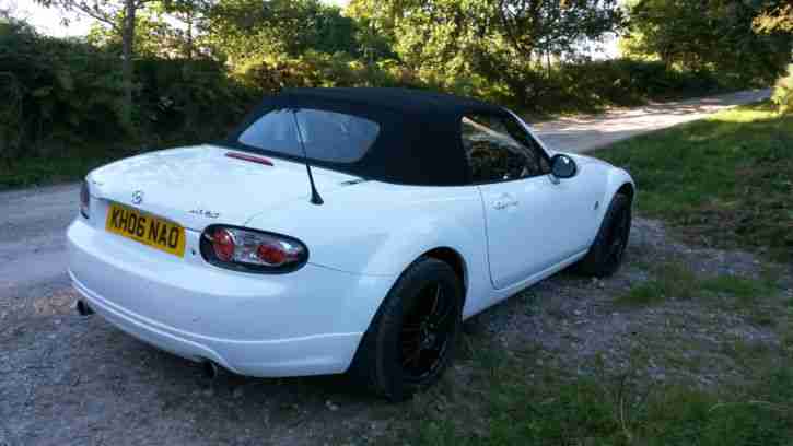 Mazda MX5 1.8 Mk3 2006 Rare car in Frozen White 47K