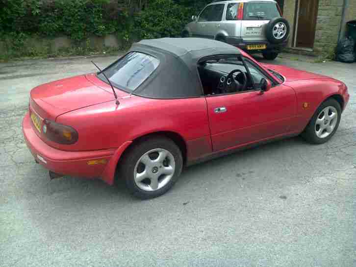 Mazda MX5 1.8 Spares or Repair Repairable Repairs Good Engine & Gearbox