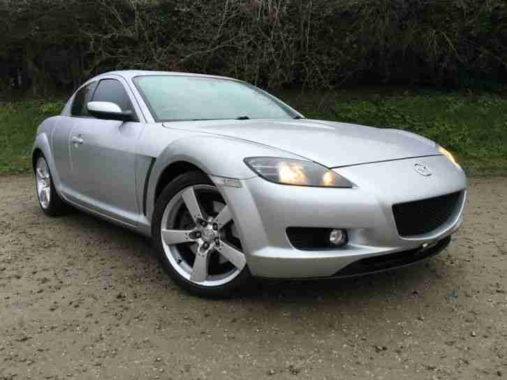 Mazda RX 8 192 ps 1.3 4dr Silver 12 Months MOT 23 7 2017 Excellent runner