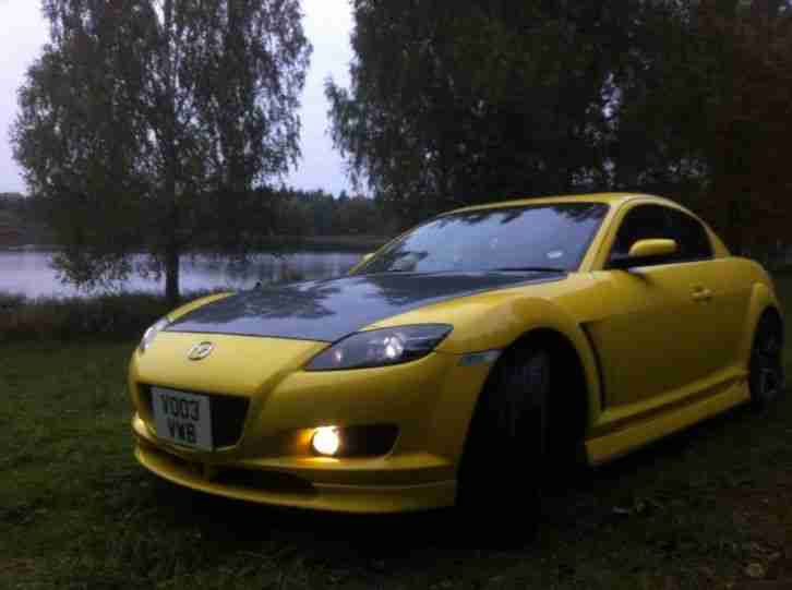 Mazda RX-8 231 PS WITH LPG 2003 YELLOW