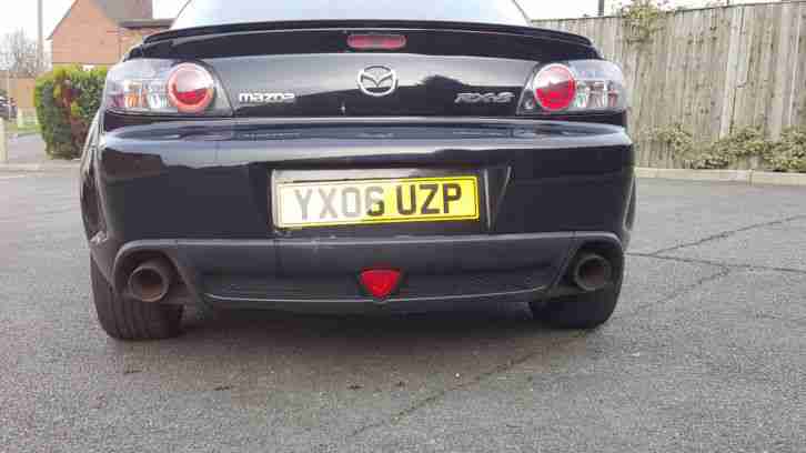 Mazda RX8 Black 231 Ported 60k miles (Engine Rebuild at 52k) No Reserve!!