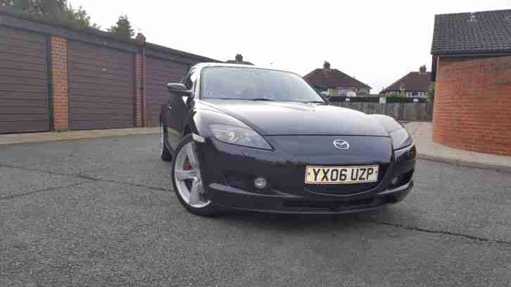 Mazda RX8 Black 231 Ported 60k miles (Engine Rebuild at 52k) No Reserve!!