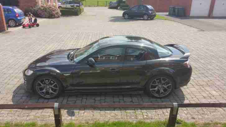 Mazda RX8 R3 44k, bhr coils. Sparkling black. Stunning condition inside and out.