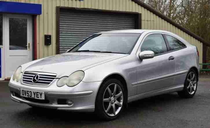 Mercedes Benz C220 2.1CDI SE COUPE FULL SERVICE HISTORY 53 PLATE ALLOYS CD PLAYE