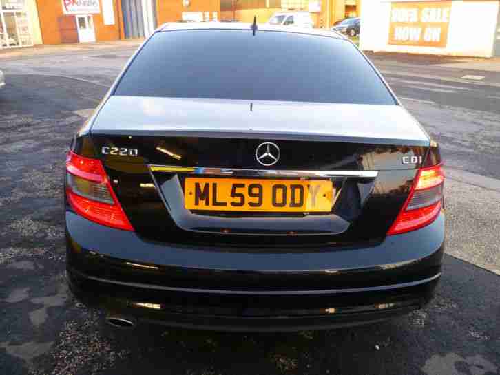 Mercedes-Benz C220 2.1TD Blue F auto 2010MY CDI Sport 59 REG AMG STYLING