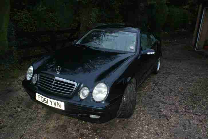 Mercedes Benz CLK. Mercedes-Benz car from United Kingdom