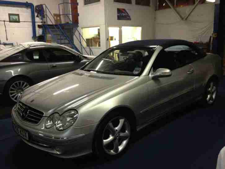 Mercedes-Benz CLK200 1.8 Kompressor auto Avantgarde convertable 78000 FDSH