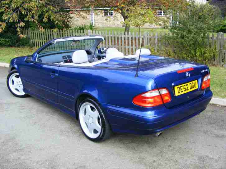 Mercedes-Benz CLK200 Kompressor 2.0 auto Avantgarde CONVERTIBLE