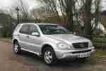 Mercedes Benz ML270 2.7TD Auto CDI Diesel