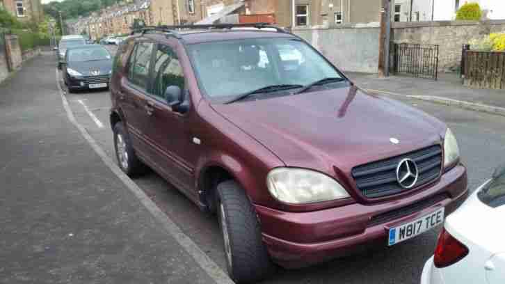 Mercedes Benz ML320 7 Seater Petrol Still Drives For Spares Or Repairs