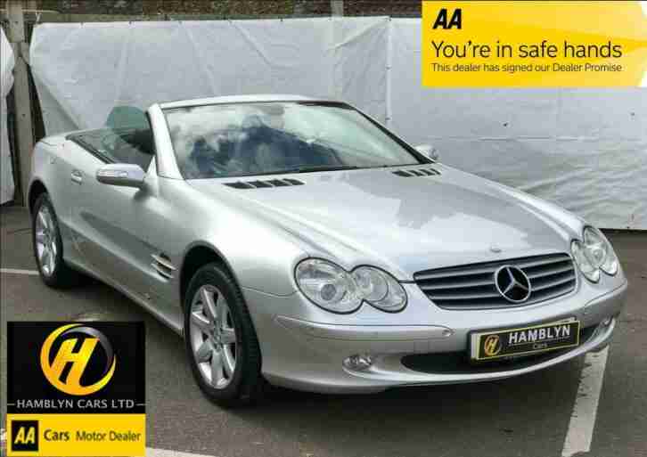 Mercedes Benz SL500 5.0 auto SL500, Low Mileage, Glass Roof, Immaculate