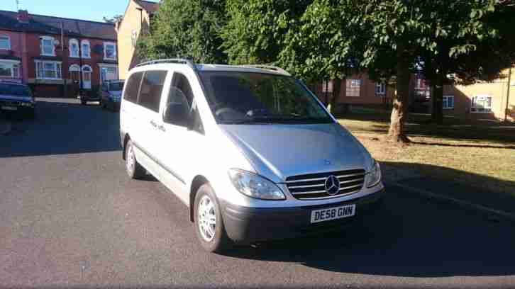 Mercedes Benz Vito LWB Van 8 Seater 3.0 120 CDI Auto FSH
