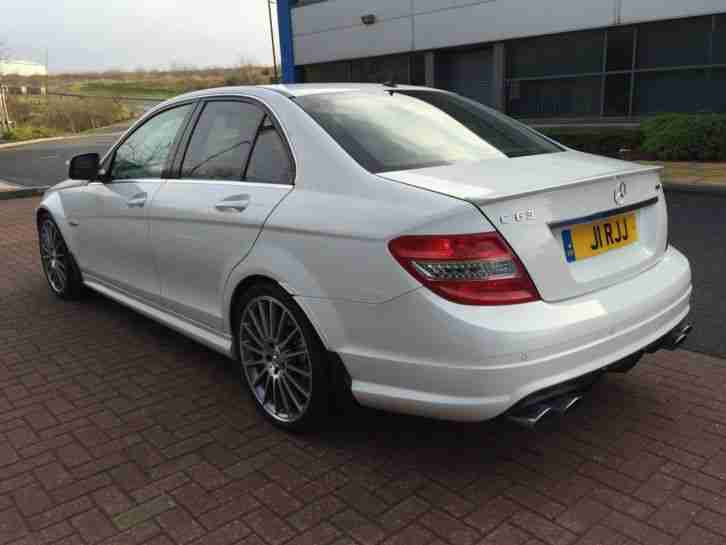 Mercedes C Class 6.3 C63 AMG 7G-Tronic white 2009