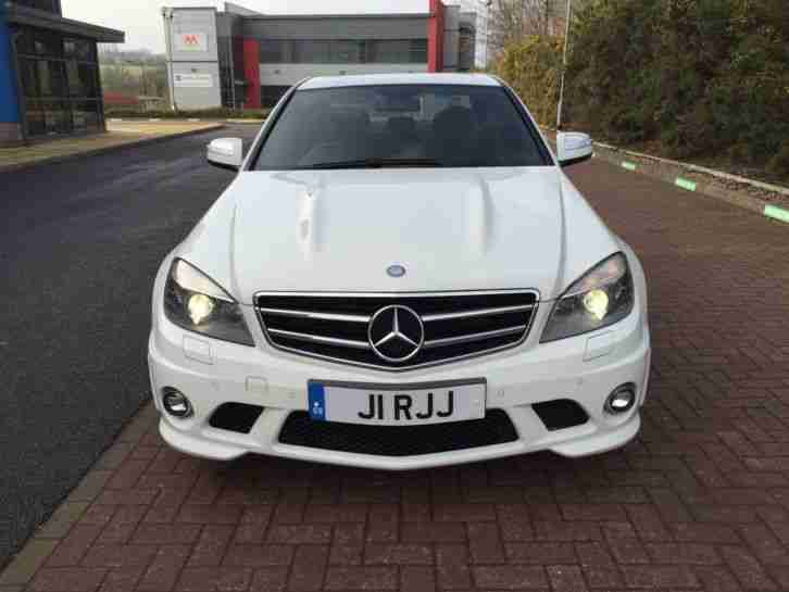 Mercedes C Class 6.3 C63 AMG 7G-Tronic white 2009