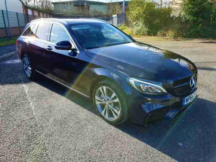 Mercedes C Class C350e Premium Plus Estate Plug In Hybrid Damaged Repaired