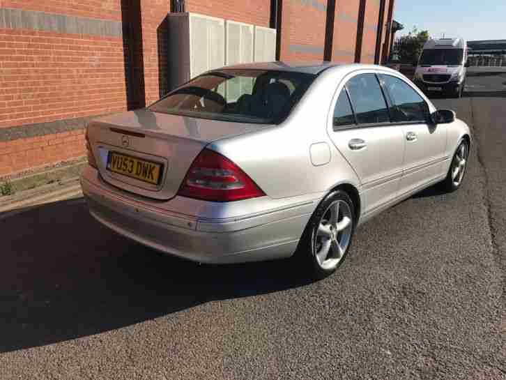 Mercedes C220 CDI Elegance 2003 FSH FULL MOT AUTO