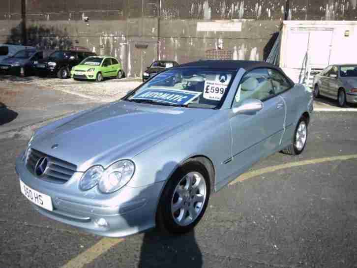 Mercedes CLK 2.6 CLK240 Elegance Cabriolet 2d 2597cc auto