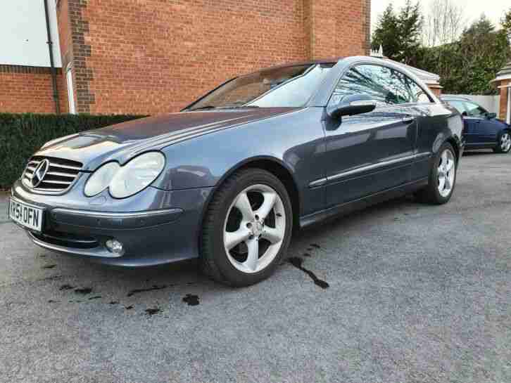 Mercedes CLK 270 CDI Avantgarde Harman Kardon; recent tyres; gearbox work reqd