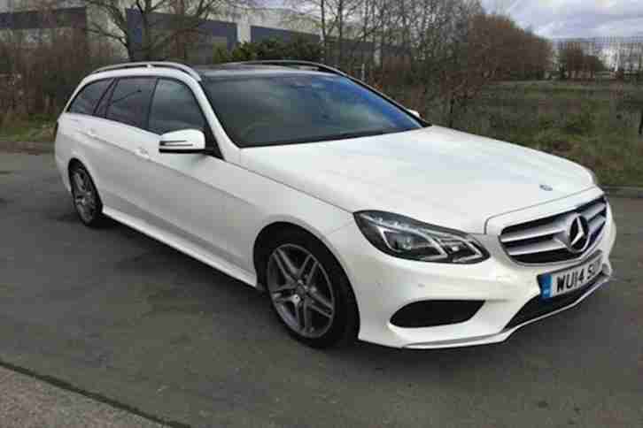 Mercedes E Class E300 Bluetec Hybrid Amg Sport Estate Automatic Diesel/Elec