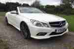 Mercedes E350. White, Convertible, Diesel,