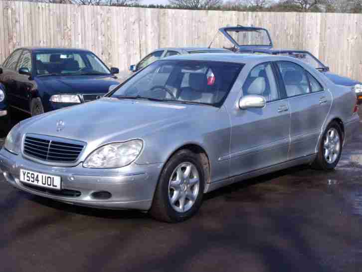 Mercedes S500 V8 Automatic 2001 Y Reg Long Mot Full Service History Cheap Car