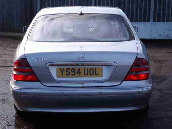 Mercedes S500 V8 Automatic 2001 Y Reg Long Mot Full Service History Cheap Car