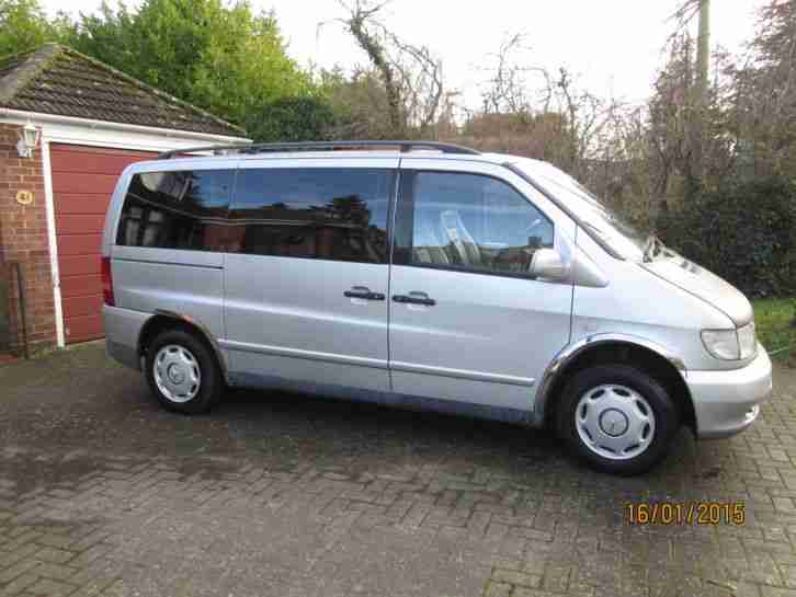Mercedes Vito V230 Camper/Surf/Festival/Fishing/Day Van. Only 83 k