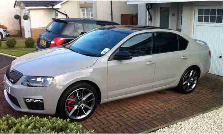 Meteor Grey Skoda Octavia VRS 2.0 TDi MKIII