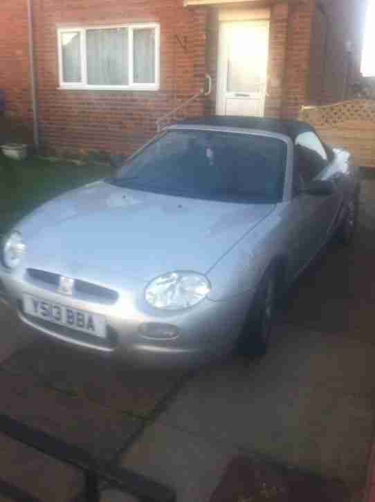 Mgf sports convertible 1999 long mt