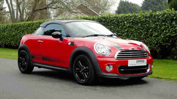 Mini 1.6 Cooper Coupe Auto only 6k Miles, 1 Lady Owner, £4k Factory Options !!