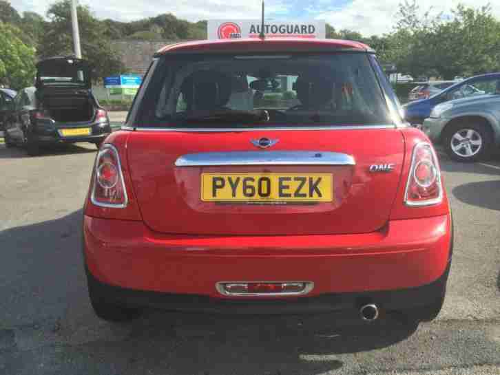 Mini 1.6 One 2010 Red