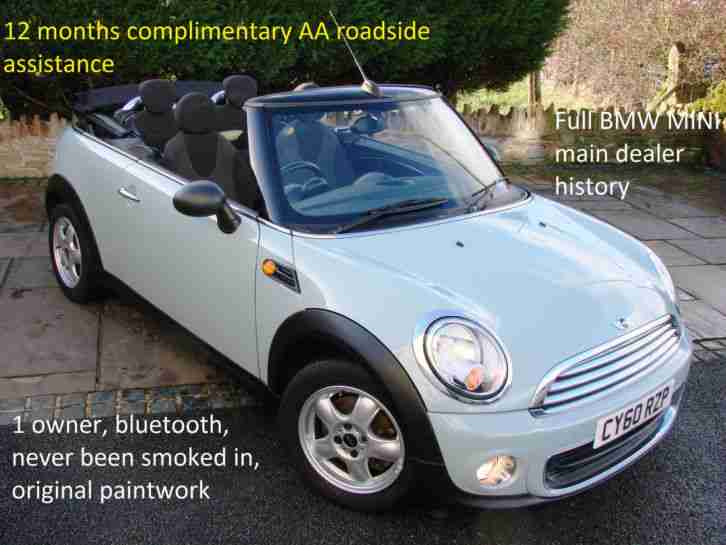 Convertible 1.6 One 2dr 1 owner Full