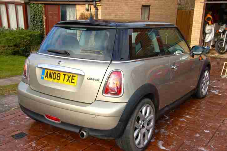 Mini Cooper 1.6 2008 Reg Sparkling Silver with £1000 of Chilli pack extras