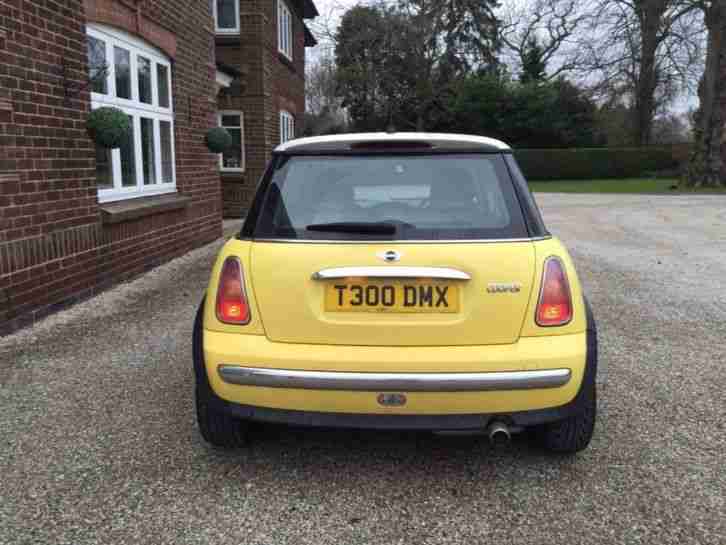 Mini Cooper 1.6 53 plate private plate pano roof 87k miles