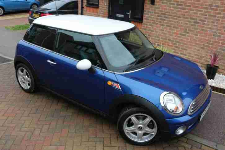 Mini Cooper 1.6 petrol 6 speed Hatch 2008