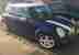 Mini Cooper 2002 manual blue