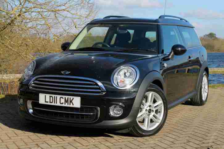 Mini Cooper Clubman 1.6 122 Auto Chili Pack Astro Black Metallic