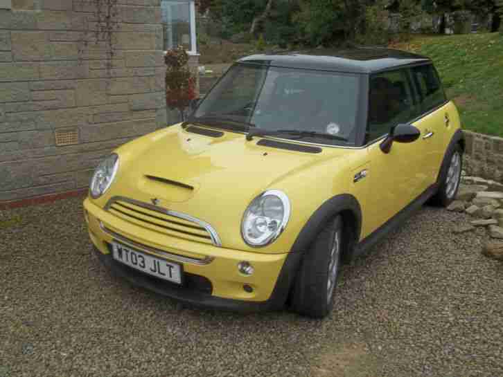 Mini Cooper "S" 53 plate,private reg not included in sale.Very good condition